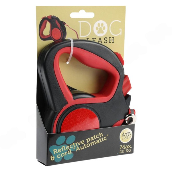 GUINZAGLIO PER CANE allungabile fino a mt. 4