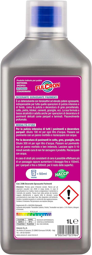 AREXONS FULCRON SGRASSANTE PAVIMENTI 1 L- 6,0 pz