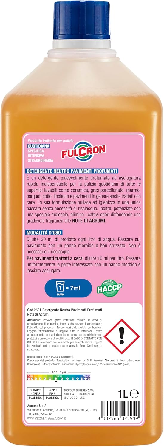 AREXONS FULCRON PAVIMENTI AGRUMI  1 L- 12,0 pz