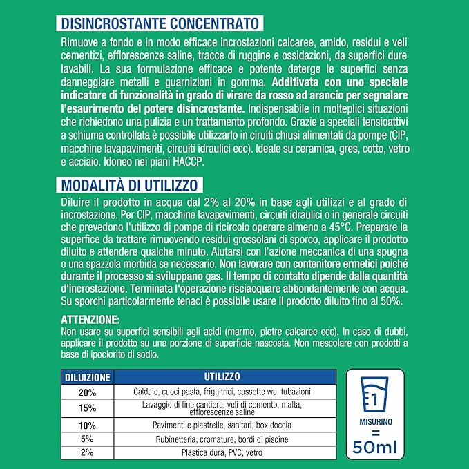 AREXONS FULCRON DISINCROSTANTE CONCENTR 1 L- 1,0 pz