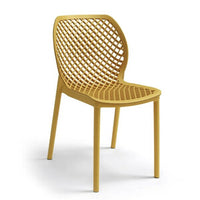 SEDIA ARIA IMPILABILE CM 47X60X82 H SENAPE- 1,0 pz