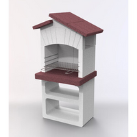BARBECUE IN MURATURA  68X58X156 CM ELBA- 1,0 pz