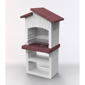 BARBECUE IN MURATURA  68X58X156 CM ELBA- 1,0 pz