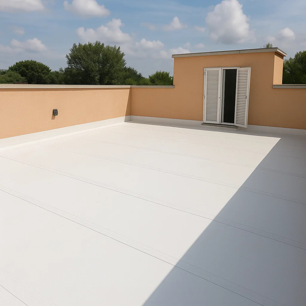 Guaina autoadesiva ardesiata bianca 4 kg/m² casasciutta 3 rotoli 1 x 10 m