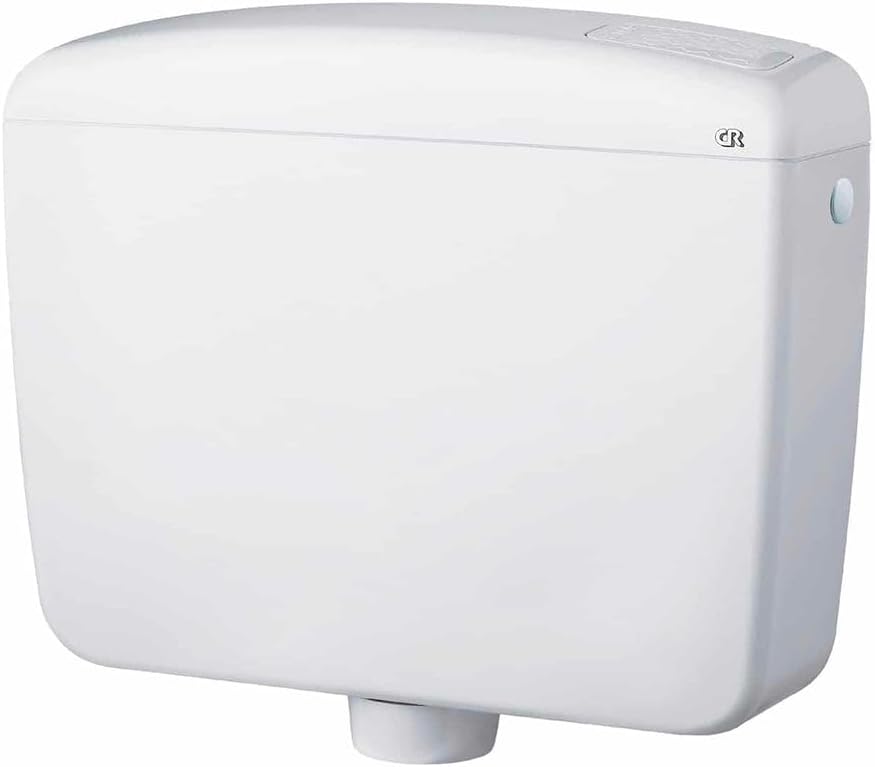 CASSETTA ZAINO ESTERNA SUPER PIATTA LONDRA SINGOLO SCARICO BIANCA CR