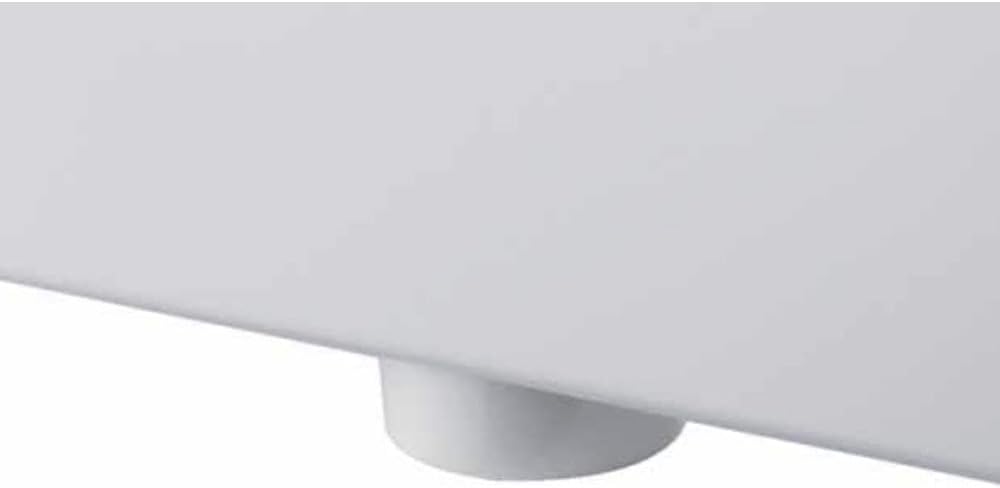 CASSETTA ZAINO ESTERNA SUPER PIATTA LONDRA SINGOLO SCARICO BIANCA CR