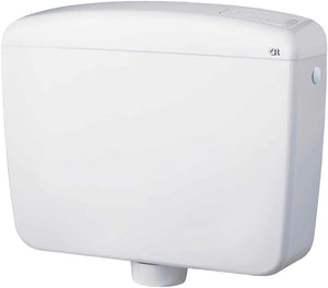 CASSETTA ZAINO ESTERNA SUPER PIATTA LONDRA SINGOLO SCARICO BIANCA CR