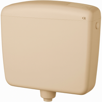 CASSETTA ZAINO super piatta SINGOLO SCARICO color CHAMPAGNE CR