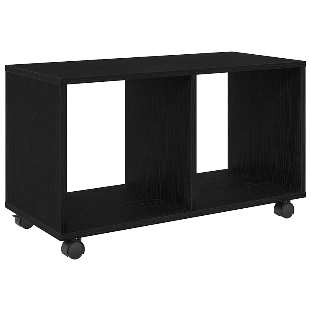 Tavolino Rovere Nero 72 x 33 x 42,5 cm Legno ingegnerizzato 868061