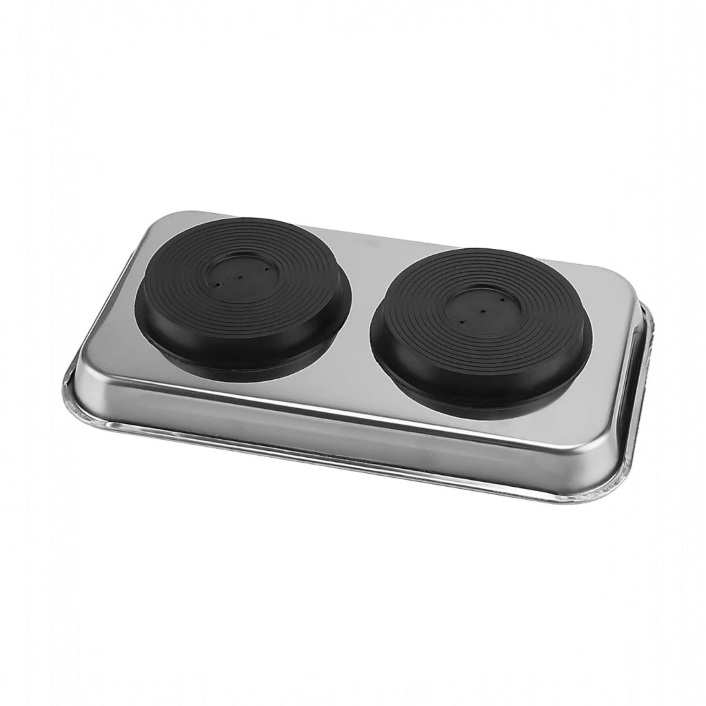 Vassoio Magnetico In Acciaio Porta Minuterie Per Viti Bulloni Dadi 240 x 140 mm