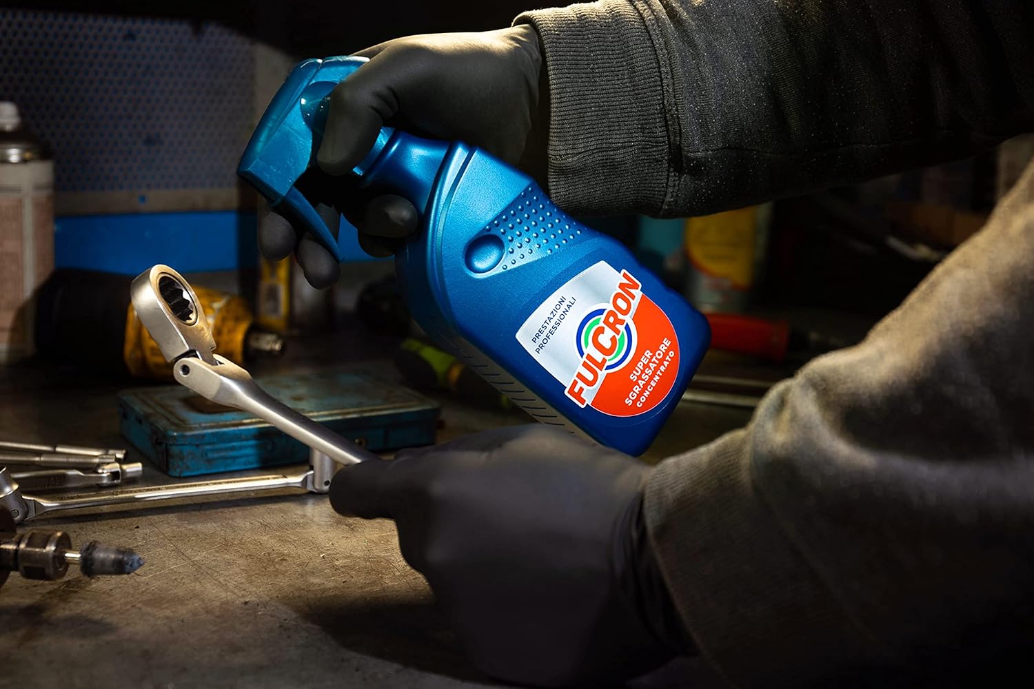 FULCRON PULITORE SGRASSANTE CONCENTRATO- - ml.500 con nebulizzatore - 12 pezzi AREXONS