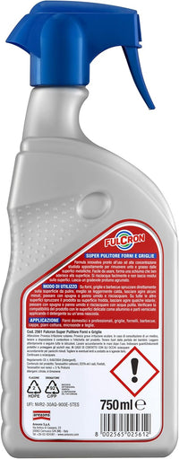 SUPER PULITORE PER FORNI E GRIGLIE 'FULCRON' 750 ml - AREXONS