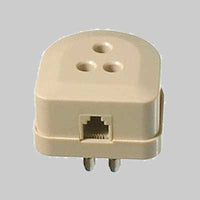 SPINA/PRESA TELEFONICA TRIPOLARE