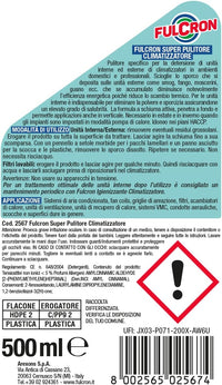 SUPER PULITORE PER CLIMATIZZATORE 'FULCRON' 500 ml - AREXONS