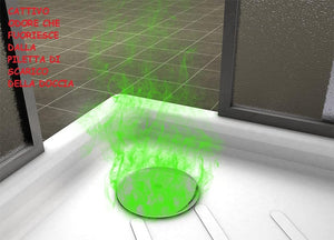 VALVOLA DI NON RITORNO NRV PER PILETTE PIATTO DOCCIA 21/2- Diam. 80- BONOMINI