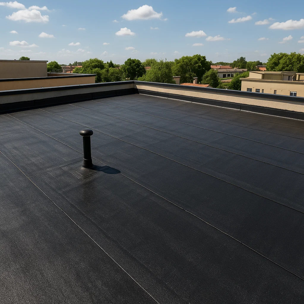 Guaina bituminosa poliestere 4 mm impermeabilizzante casasciutta 6 rotoli 1x10 m