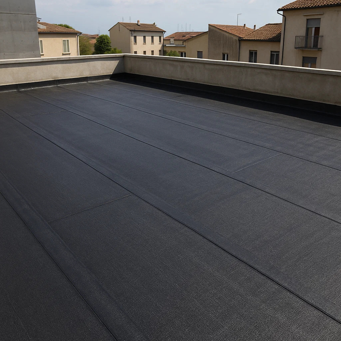 Guaina bituminosa poliestere 4 mm impermeabilizzante casasciutta 6 rotoli 1x10 m