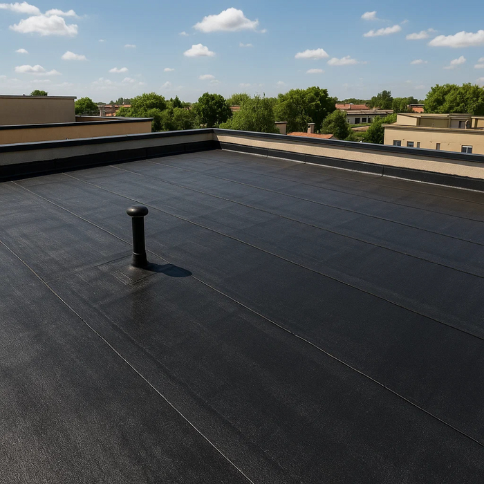 Guaina bituminosa poliestere 4 mm impermeabilizzante casasciutta 9 rotoli 1x10 m