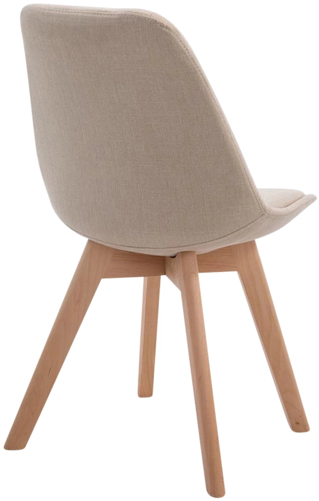 Sedia Borneo Tessuto V2 crema,natura