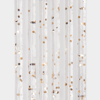 TENDA IN PVC GLITTER LUXOR cm. 140x240 col. Rame