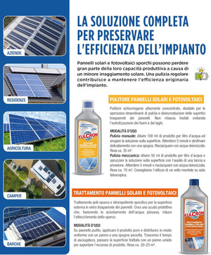 Arexons PULITORE PANNELLI SOLARI E FOTOVOLTAICI FULCRON lt. 1