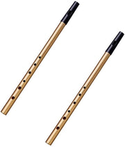 Set di Flauto di 2 pezzi - Flauto di Alluminio - Flauto a 6 Fori - Chiave di Tono D - Leggero/Duraturo
