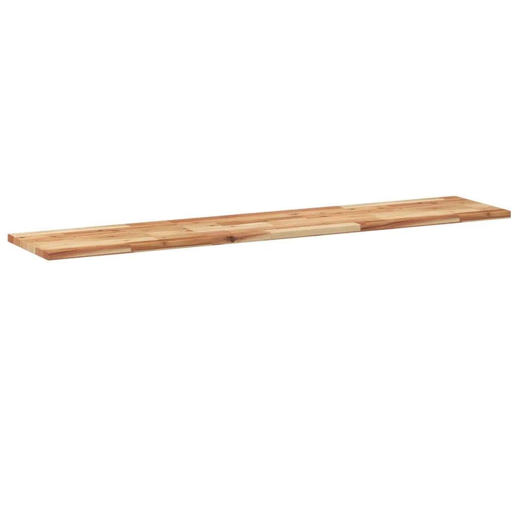 Ripiano a Parete 140x30x2cm Legno Massello Acacia Rifinito Olio 3279543