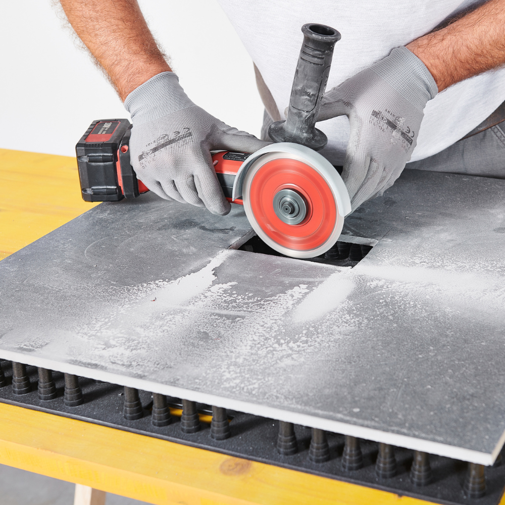 Tappetino multifunzione gomma up 59x59cm tagli fori incisioni confezione 2 pezzi