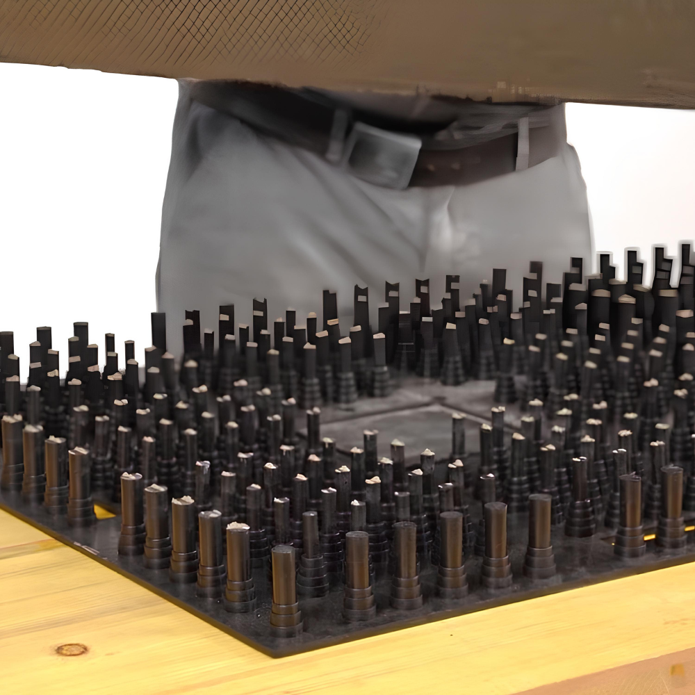 Tappetino multifunzione gomma up 59x59cm tagli fori incisioni confezione 4 pezzi