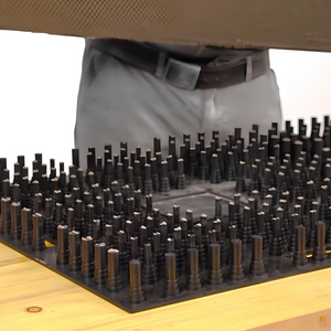 Tappetino multifunzione gomma up 59x59cm tagli fori incisioni confezione 4 pezzi