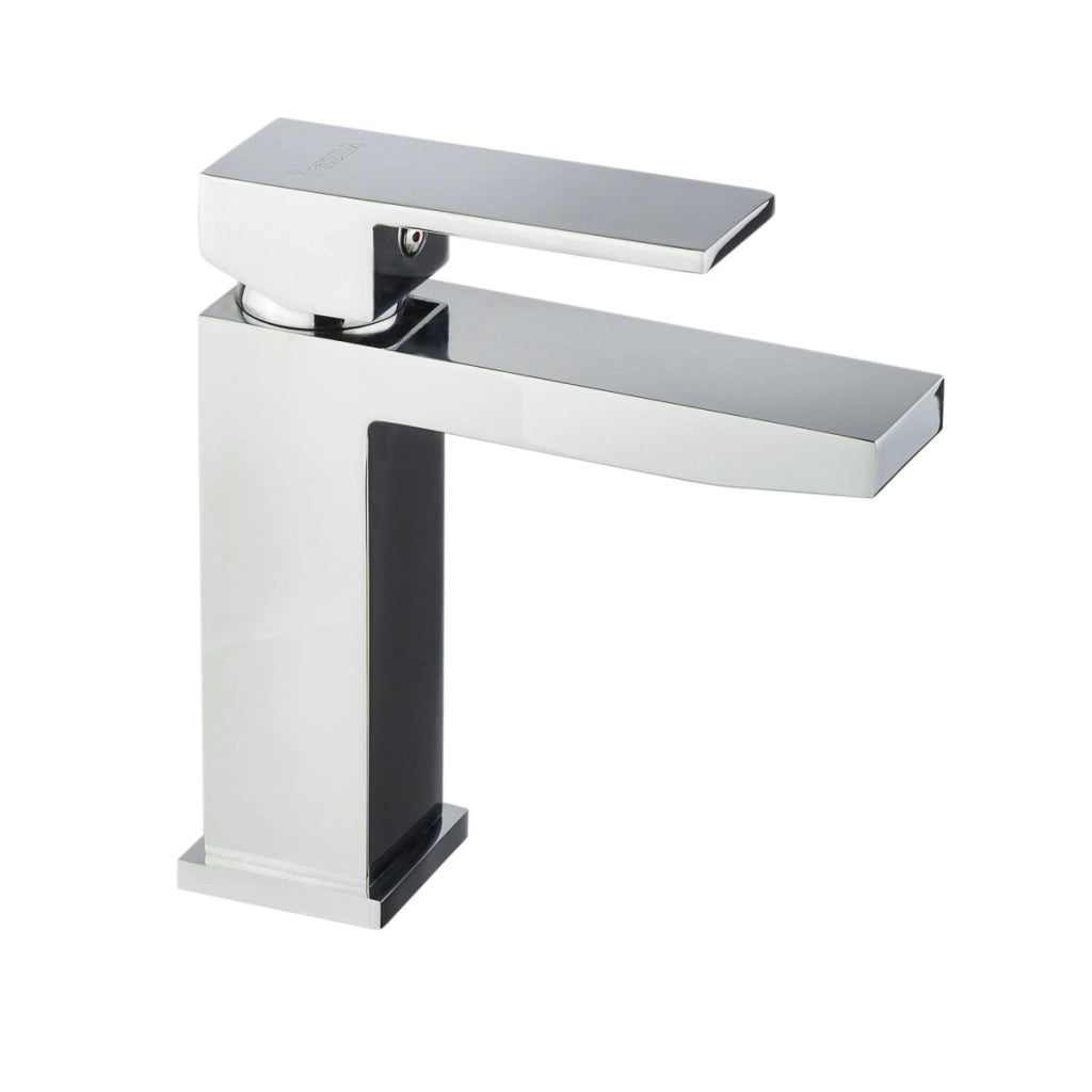 Miscelatore lavabo 1 leva quadrato cromato manhattan