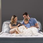 MATERASSO MATRIMONIALE AIRBED CASA 'ULTRA PLUSH HEADBOARD' cm 152 x 236 x 86  - INTEX