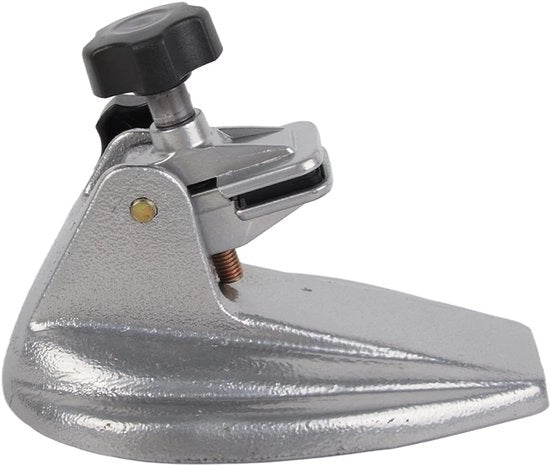 Supporto per micrometro 0-100 mm - Strumento di fissaggio base - Materiale metallo - Diametro interno 10 mm - Diametro esterno 20 mm - Lunghezza 45 mm - Strumento di misura