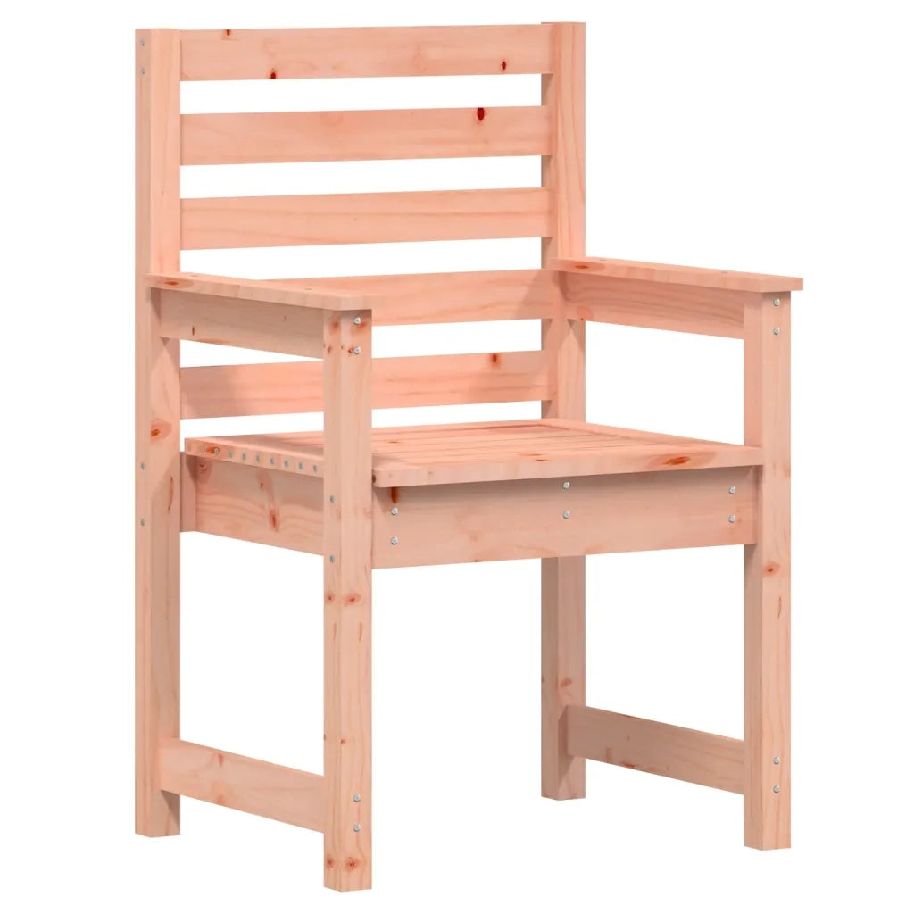 Set da Pranzo per Giardino 7 pz in Legno Massello di Douglas