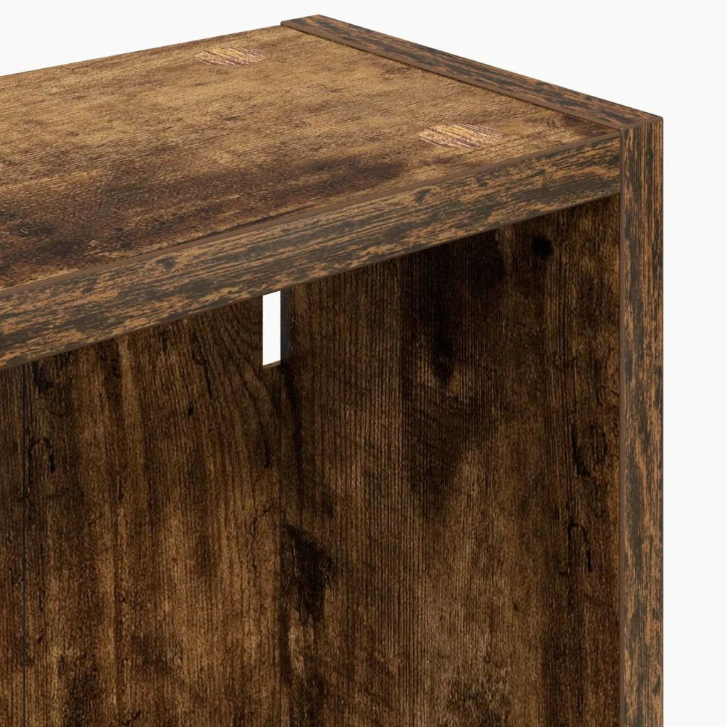 Armadio da bagno a muro Quercia Affumicata 30 x 14 x 70 cm 889331