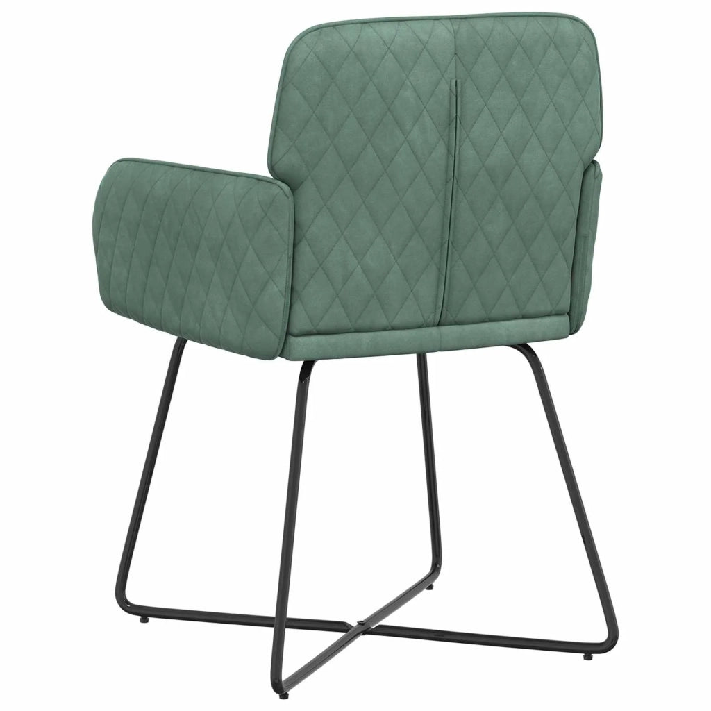 Sedie da pranzo 4 pcs Velluto (V) Verde Mare 59 x 56,5 x 86 cm 3428218
