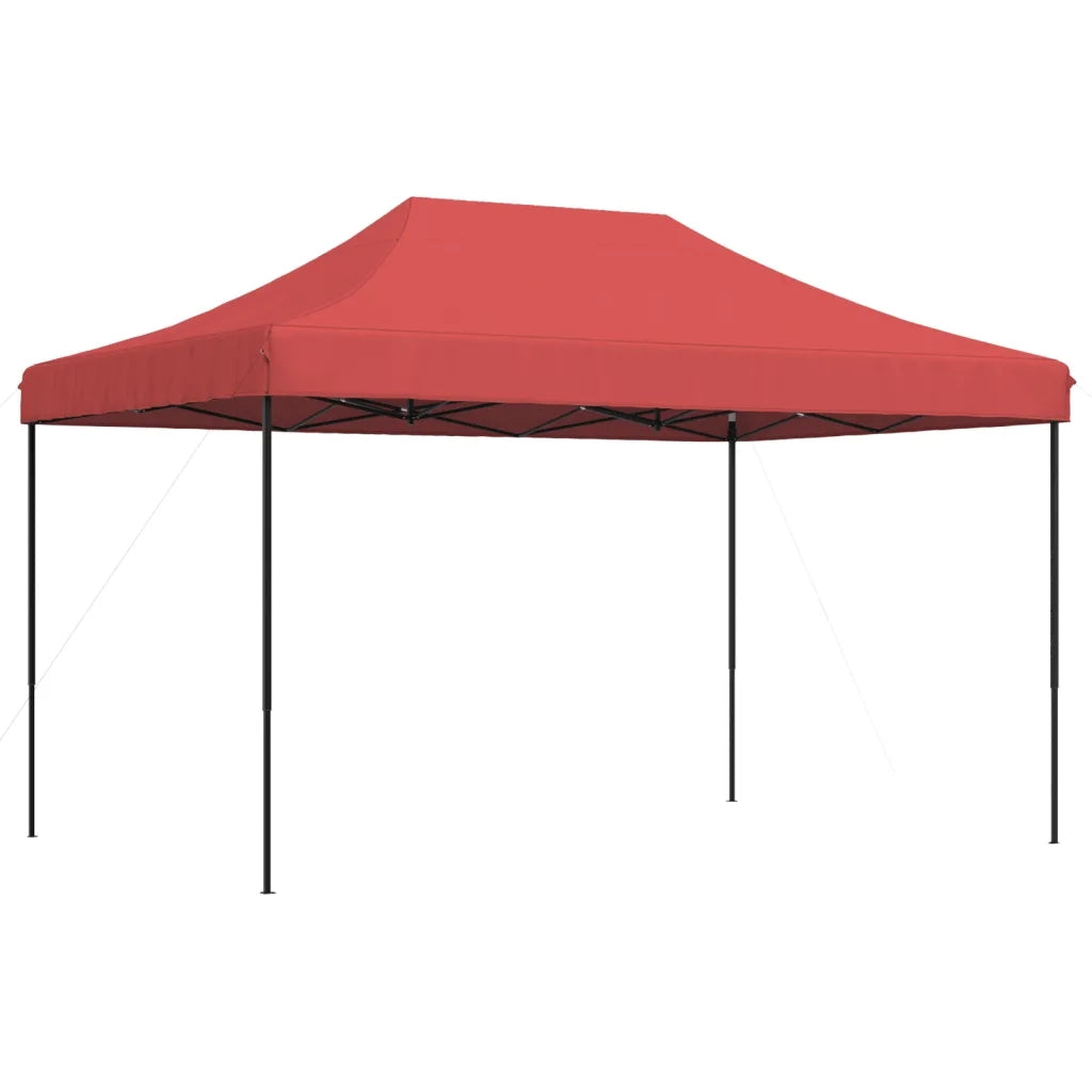 Tenda da Festa Pieghevole Pop-Up Bordò 440x292x315 cm 4004963
