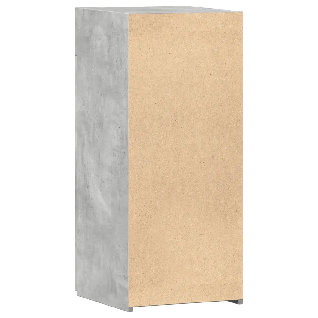 Credenza | Madia | Buffet da pranzo | Armadio da pranzo Grigio Cemento 40x42,5x93 cm in Legno Multistrato