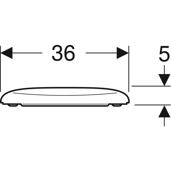 Sedile coprivaso copriwater Geberit Fantasia Chiusura ammortizzata soft close