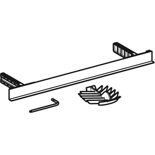 COPERTURA PER SCARICO A PARETE 'COMBIFIX E DUOFIX' GEBERIT  Piastrellabile,senza telaio     GEBERIT