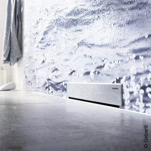 COPERTURA PER SCARICO A PARETE 'COMBIFIX E DUOFIX' GEBERIT  Acciaio Spazzolato GEBERIT