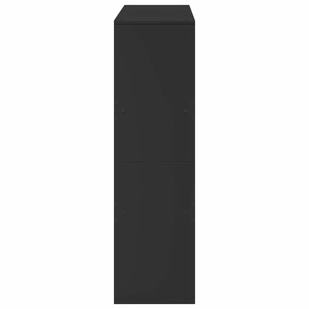 Divisorio Ambienti | Divider per stanze | Paravento Nero 100x33x115 cm in Truciolato