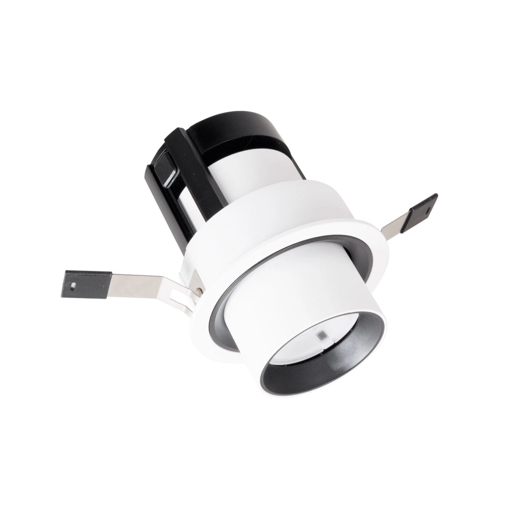 Maxlight HALO faretto incasso orientabile bianco LED 9W