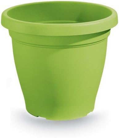 VASO 'VERONA' Ø cm 40x32h - colore verde anice