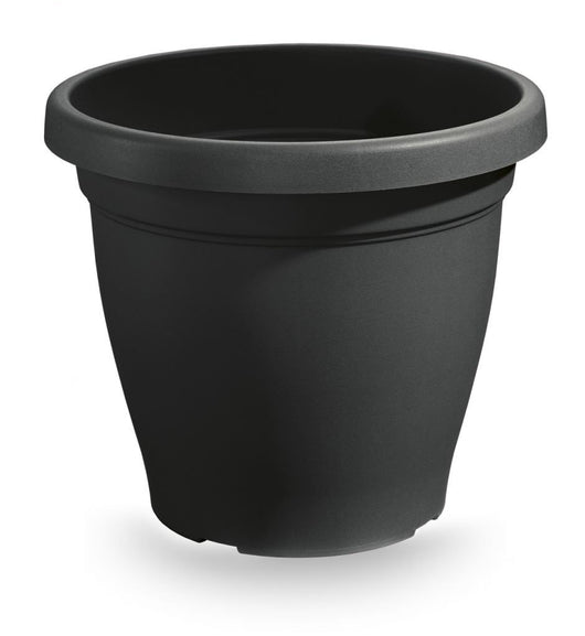 VASO 'VERONA' Ø cm 35x29h - colore antracite