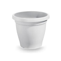VASO 'VERONA' Ø cm 35x29h - colore bianco
