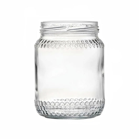 VASO IN VETRO 'MIELE' 773 cc - Imb. Ø 82 mm - 20 pezzi