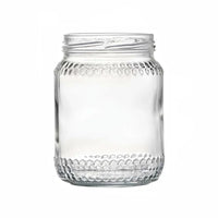 VASO IN VETRO 'MIELE' 390 cc - Imb. Ø 70 mm - 20 pezzi