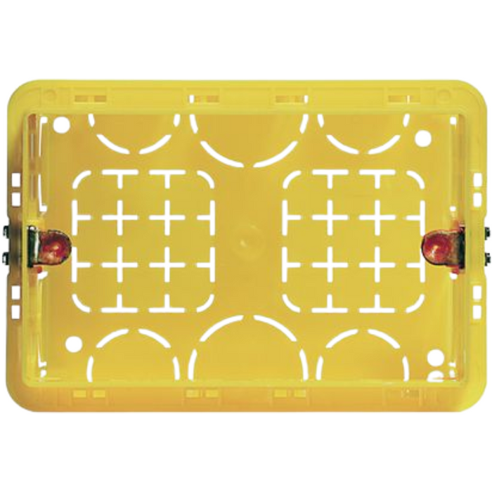 Bticino bti503e kit 10pz scatole incasso 3 moduli civili gialle