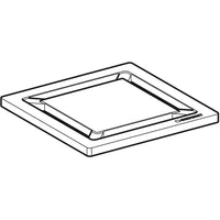 GRIGLIA INOX PER SIFONE DOCCIA DESIGN  8x8 quadrato     GEBERIT